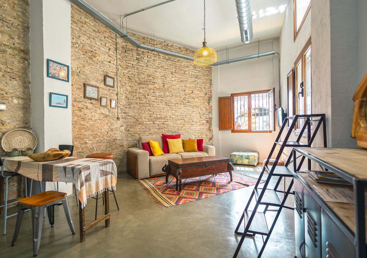 塞维利亚Loft-Style Ground Floor Flat公寓 外观 照片